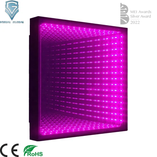 3D Infinity LED Mirror Dance Floor for Party
